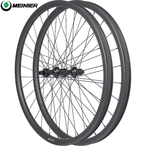 Ruedas de Bicicleta de Montaña de 29 Pulgadas, Juego de Ruedas de Carbono <span class=keywords><strong>con</strong></span> Llanta de 30 mm de Profundidad, Ancho Exterior de 40 mm, Ruedas Clincher <span class=keywords><strong>para</strong></span> MTB - Product Image 2