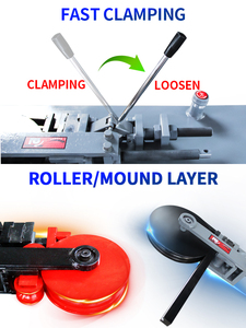 Twg 25/38/50/75 thủy lực tự động CNC ống thép vuông và ống uốn máy ống Bender - Product Image 4