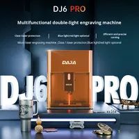 Machine de gravure laser DIY DJ6Pro à prix abordable, petite machine de découpe et de marquage laser entièrement automatique pour bureau