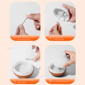 Mini Humidificateur Électrique Portable 2025 Vulcano CoolMist à Impeller, Diffuseur d'Arômes Flamme Volcan pour Maison et Bureau avec Contrôle d'Humidistat - Product Image 5