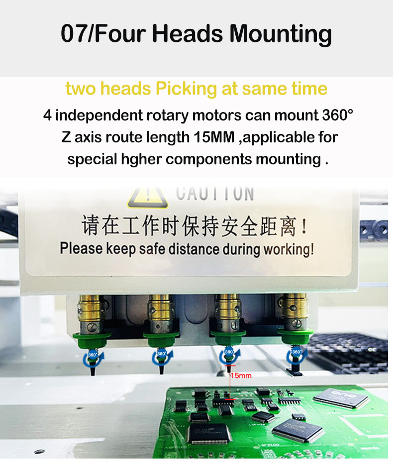 Charmhigh SMD Mounting Pick And Place PCB Assembly AC220V / AC110V