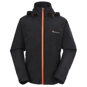 Мужская ветровка для мотоциклистов с индивидуальным покрытием, водонепроницаемая, дышащая, износостойкая, с молнией, устойчивая к разрывам, для активного отдыха - Product Image 1