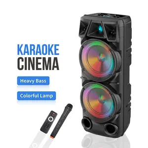 Sing-e ZQS 8210 ZQS8210 Outdoor große Lautsprecher Audiosystem Ton tragbare Dj-Karaoke-Lautsprecherbox mit kabellosem Mikrofon