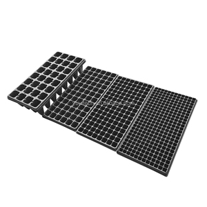 15 cắm sâu Lớn nhà kính dưa chuột dưa hấu cây bắt đầu cây giống nhựa hạt giống di động khay để bán - Product Image 6