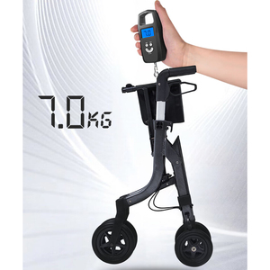 Phục hồi chức năng thiết bị đứng khung đi bộ <span class=keywords><strong>AIDS</strong></span> nhôm Walker rollator cho người khuyết tật - Product Image 4