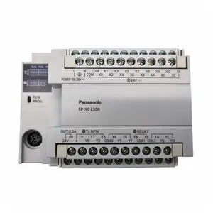 PLC original de dois eixos, saída de pulso AFPX0L30R, controlador de programação PLC spot