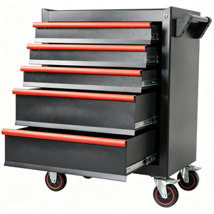 Système de rangement de <span class=keywords><strong>garage</strong></span> en acier, armoire à outils mobile pour mécanicien, poste de travail, établi, armoire avec tiroirs verrouillables, <span class=keywords><strong>garage</strong></span> modulaire - Product Image 1