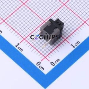 PS-5824WVB-2PN Push Button Switch Switch No Lock Rectangle Plunger 50mA 12V - Product Image 2