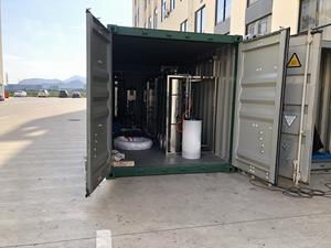Système <span class=keywords><strong>d</strong></span>'osmose inverse conteneurisé 8 mètres cubes/heure, faible coût, facile à installer, équipement de traitement de l'<span class=keywords><strong>eau</strong></span> pour les municipalités - Product Image 2