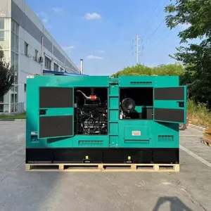 100 kva 80kw ייצור תחנת כוח 50Hz/60Hz גנרטור דיזל שקט 100kva עם מנוע קאמינס פרקינס