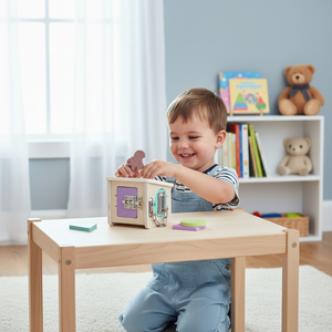 Nuevo Juguete Educativo Montessori 19-24, Caja <span class=keywords><strong>de</strong></span> <span class=keywords><strong>Madera</strong></span> Resistente con Diseño <span class=keywords><strong>de</strong></span> Ardilla, Juguete <span class=keywords><strong>de</strong></span> Bloqueo Montessori para Niños Pequeños, Desarrollo <span class=keywords><strong>de</strong></span> Motricidad Fina - Product Image 3