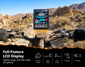 Qlife Vela S1 Gratis Ongkir AS  3500w Peak 48V30Ah Sepeda Motor Listrik Off-road untuk Remaja dan Dewasa - Product Image 6