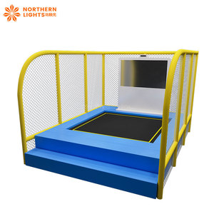 Venta caliente pantalla LED interactiva AR trampolín <span class=keywords><strong>Kinect</strong></span> 2,0 Sensor juegos para patio interior de los niños - Product Image 4