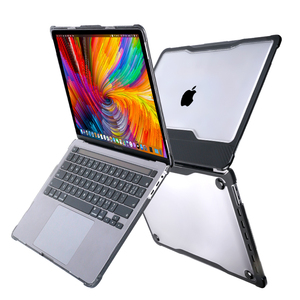 เคสกันกระแทก JUNCHI รุ่นพรีเมียม ปี 2026 สำหรับ <span class=keywords><strong>MacBook</strong></span> <span class=keywords><strong>Air</strong></span> 15.3 นิ้ว รุ่น A2941  หน้าต่างใสโชว์โลโก้  บางเฉียบ ป้องกันอย่างดี - Product Image 1