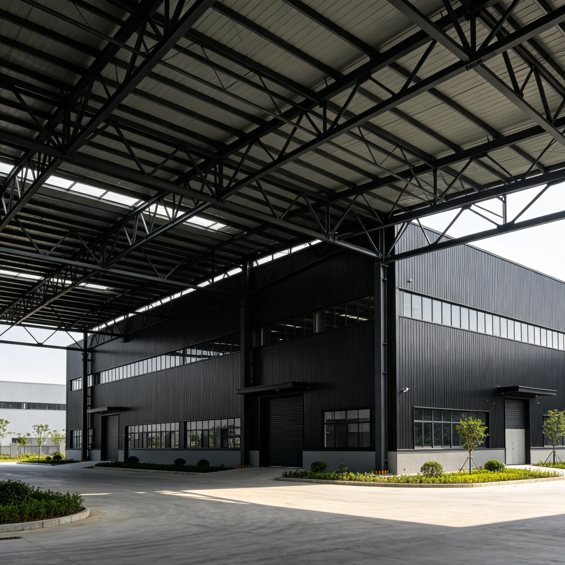 South America Eastern Europe Middle East Industrial Project Sheet Steel Structure Warehouse Prefab Steel Structure Warehouse