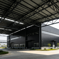Almacén de Estructura de Acero Prefabricado para Proyectos Industriales en Sudamérica, Europa del Este y Medio Oriente