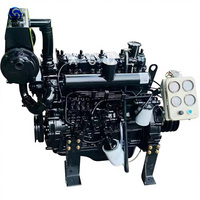 Moteur diesel marin turbocompressé 4 temps ZH490C 1500 tr/min 2200 tr/min pour bateau 32 CV 40 CV 50 CV