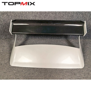 สปอยเลอร์หลังคาร์บอนไฟเบอร์คู่ สำหรับ <span class=keywords><strong>Toyota</strong></span> <span class=keywords><strong>GR</strong></span> <span class=keywords><strong>Yaris</strong></span> GXPA16 FrogDrive R-WING Rally 2 Style 2020- อุปกรณ์ตกแต่งภายนอก - Product Image 4