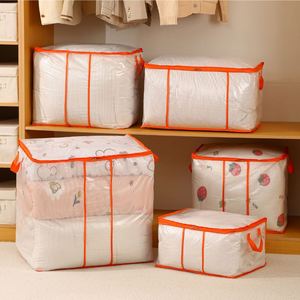 Sac de rangement grande capacité pour vêtements et couettes, sac organisateur de vêtements, sac de déménagement et d'emballage avec poignée – Vente en gros - Product Image 1