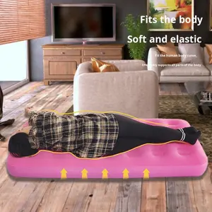 Lit <span class=keywords><strong>gonflable</strong></span> à flocage unique avec buse d'air en spirale, <span class=keywords><strong>coussin</strong></span> d'air pour <span class=keywords><strong>voiture</strong></span>, camionnette, chantier, extérieur, maison - Product Image 5