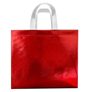 Bolso tejido de algodón en relieve de alta calidad respetuoso con el medio ambiente bolsa de compras suministro directo de fábrica - Product Image 4