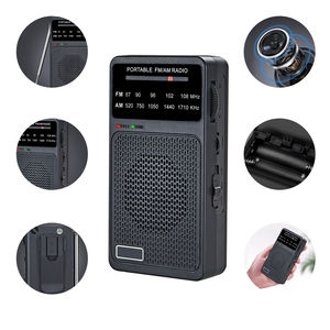 Pocket AM/FM Emergency Radio, Battery-Powered with Anti-Drop Design & Built-In Speaker - Product Image 4