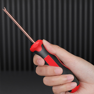 <span class=keywords><strong>Destornillador</strong></span> de Doble Tipo S2 de Acero, <span class=keywords><strong>con</strong></span> Imán Fuerte en Forma de U, Acabado Cromado, Grado Industrial, Personalizable OEM, Mango de ABS/TPE - Product Image 1