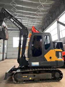 Excavadoras Volvo EC60D de segunda mano, miniexcavadoras Volvo EC60 6t, excavadoras originales de Corea de tamaño pequeño en venta. - Product Image 5