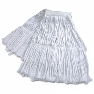 Gizmop Mopa Húmeda Antibacteriana Reutilizable y Duradera de 500g con Cabezal de Algodón en Bucle, Autoescurrible, Palo de Acero Inoxidable, Moderna para Parquet - Product Image 2