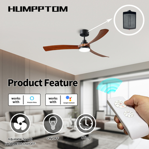 Không Dây Thông Minh Điều Khiển Từ Xa Quạt Trần Ánh Sáng 110V/<span class=keywords><strong>120V</strong></span>/220V Hộ Gia Đình Fan Ánh Sáng Hẹn Giờ Điều Khiển, Quạt Trần Điều Khiển - Product Image 5