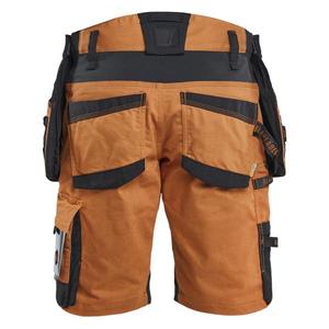 BLAKLADER - 197211494099C56 Craftsman <b>shorts</b> with two-way stretch Rust/Black - EAN 7330509951538 WORK <b>TROUSERS</b> WORK <b>SHORTS</b> - Product Image 3