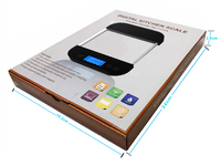 Digitale Glas Fruit Schalen 5Kg 10 Kg 11lb Gram Keuken En Voedsel Schaal