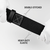 Ceinture de baseball OEM pour enfants et jeunes, accessoires d'uniforme de softball Little League, ceinture élastique à impression par sublimation, équipement de match durable
