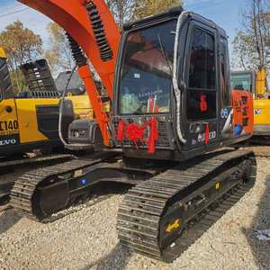 Excavatrice Hitachi EX 120 de 12 tonnes d'occasion, prix bas, vente chaude, haute qualité, machines de construction avec moteur et boîte de vitesses - Product Image 3