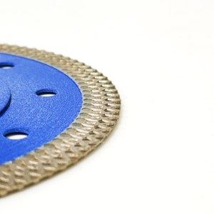 Lame de scie diamantée de qualité industrielle 115/125 mm, revêtement Ti, pour carrelage en porcelaine/céramique, coupe à sec/humide, presse à chaud, pour meuleuse d'angle - Product Image 3