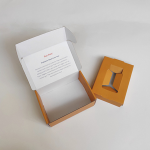 Custom Logo Matt Lamination Recyclable Flat Pack <strong>Packaging</strong> Box Paperboard Die Cut Folding <strong>Kraft</strong> Mailer Fur Socks Shipping Sponge - Product Image 5