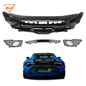 Accesorios para Automóviles, Parachoques Trasero Estilo <span class=keywords><strong>T</strong></span> de Fibra de Carbono Seca para Lamborghini Huracán LP610 2014-2019, Parachoques Traseros para Automóviles, Autopartes - Product Image 4