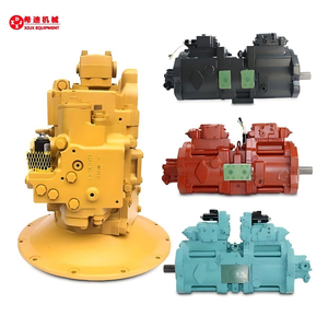 Xidi motor bagian ekskavator kecil pompa plunger Rexroth Pc27Mr-2 Pc160-7 PC28U-1 12v pompa hidrolik - Product Image 4