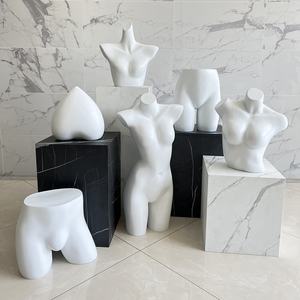 <span class=keywords><strong>Mannequin</strong></span> de mode féminin avec <span class=keywords><strong>buste</strong></span> pour sous-vêtements, <span class=keywords><strong>mannequin</strong></span> en PP pour présentation de lingerie masculine - Product Image 2