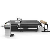 Cortadora de superficie plana de tela Máquinas de corte digital Alimentador automático Plotter para la venta