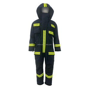 Combinaison <span class=keywords><strong>de</strong></span> <span class=keywords><strong>pompier</strong></span> EN469 NOMEX, ensemble casque, bottes, gants, 4 couches d'aramide, EPI, prix <span class=keywords><strong>de</strong></span> gros d'usine chinoise, vente en gros, approvisionnement en vrac - Product Image 3