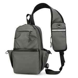 Sac banane Oxford décontracté et imperméable pour homme, sacoche bandoulière personnalisée, style extérieur populaire, sac messager tendance pour femme - Product Image 5