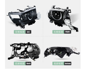 Modification des phares : Effet lumière bleue, phares halogènes et xénon <span class=keywords><strong>LED</strong></span>, <span class=keywords><strong>lampe</strong></span> avant de voiture pour Land Cruiser 2016, mise à niveau vers Defender - Product Image 6