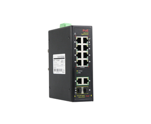 Switch PoE Industrial No Administrado de 8 Puertos 10/100M, Plug and Play - Product Image 2