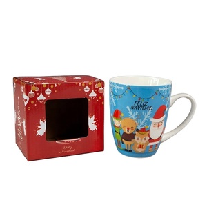 Paquet <span class=keywords><strong>de</strong></span> conception colorée bonne qualité <span class=keywords><strong>pas</strong></span> <span class=keywords><strong>cher</strong></span> prix tasse <span class=keywords><strong>de</strong></span> noël pour tasse à café en céramique personnalisée - Product Image 1