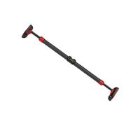 Barre horizontale Greenlawn DG sans perçage, capacité 880 lb, robuste, sans vis, réglable, en PVC et acier intégré, pour entraînement en salle de sport