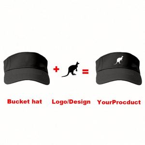 Design Factory Supplier Custom Adjustable Outdoor Sports Running Golf Sun Visor Cap Fishing <b>Hats</b> <b>for</b> Men - Product Image 5