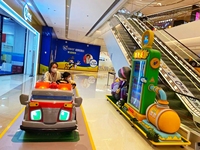 Article de jeu de parc pour enfants populaire Simulateur de conduite pour enfants Jeu vidéo correspondant aux prix avec enfants