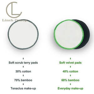 Discos Desmaquillantes Reutilizables de Bambú y Algodón Orgánico <span class=keywords><strong>Biogreen</strong></span>, Suministro Directo a Bajo Precio - Product Image 4