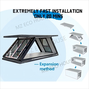 Casa Contenedor Plegable, Oficina, Hotel, Diseño Moderno, Casas Pequeñas de Lujo, Estudios Prefabricados, Baño, Contenedor Plegable - Product Image 2